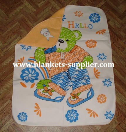 printed polar fleece baby blankets manufacturer